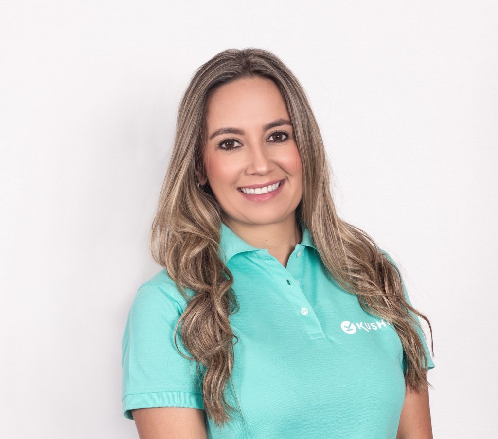 Madeleine Clavijo en el 2017 inició en el mundo de las startups como Co-Fundadora de Kushki, Paytech de pagos digitales